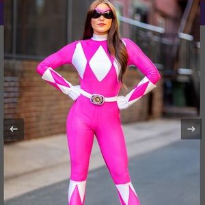 Pink Power Ranger Halloween costume
